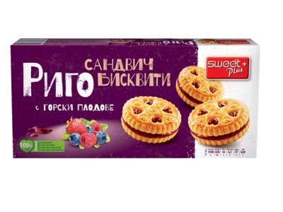 Бисквити Риго Горски Плодове 165ГР
