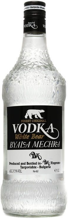 Водка Бяла Мечка 1Л
