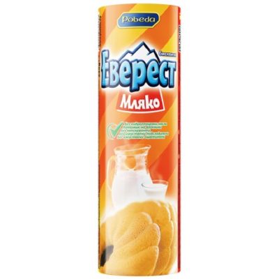Бисквити Еверест Мляко 215ГР