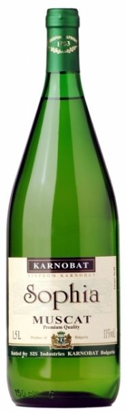 Вино София Мускат Карнобат 1.5Л