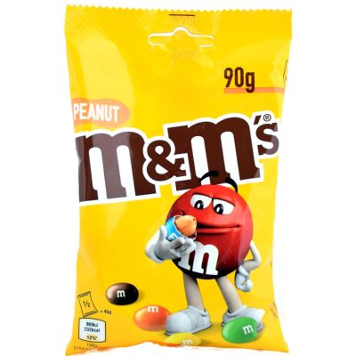 Бонбони M&M Фъстък 90ГР