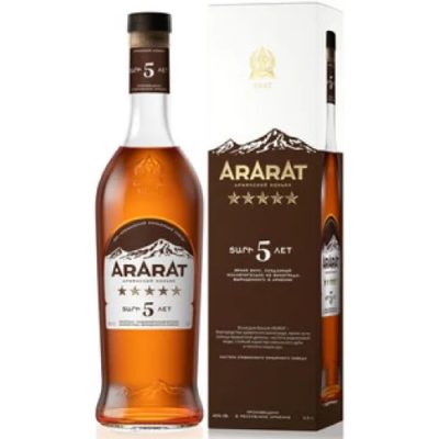 Бренди Арарат 5* 0.7Л