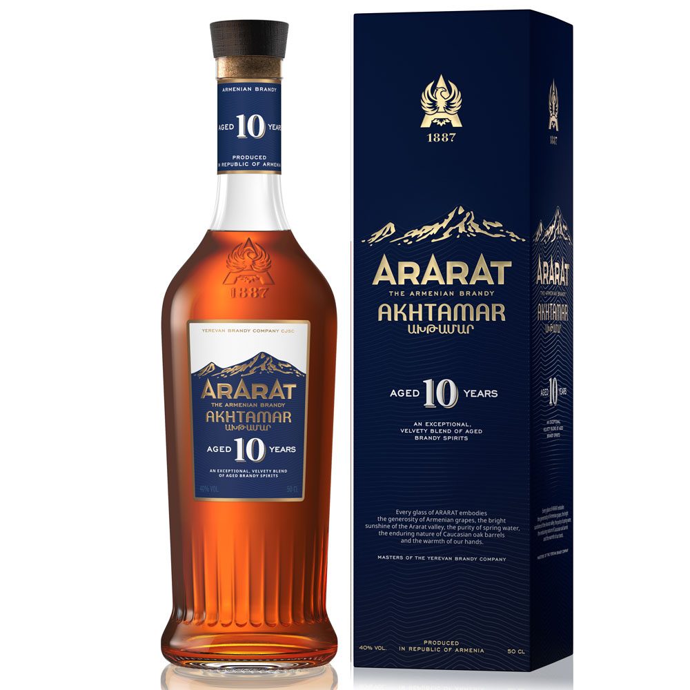 Бренди Арарат 10Г Ахтамар 0.7Л