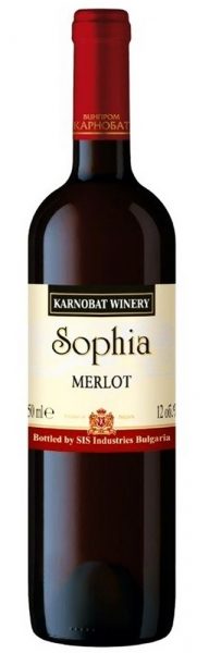 Вино София Мерло Карнобат 0.75Л