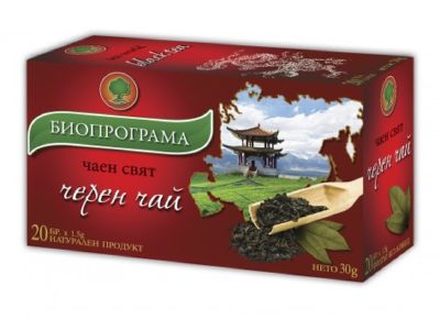 Черен Чай Биопрограма/ 20БР Х 1.5Г