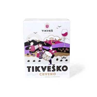 Вино Тиквеш Червено 3Л