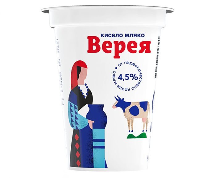 Кисело Мляко Верея 4.5%