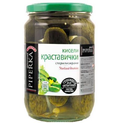 Кис.Краставички Пиперка 680Г