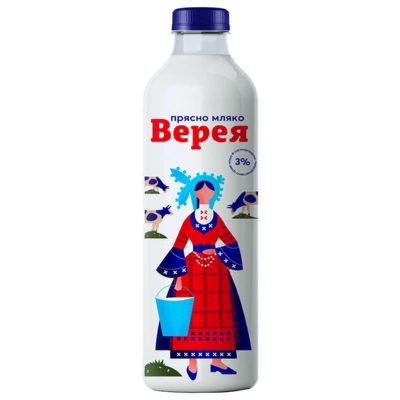 Прясно Мляко Верея 3% 1Л
