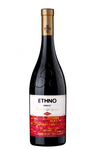 Вино Етно Мерло 0.75Л