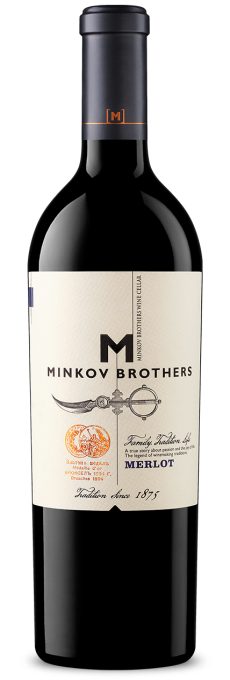 Вино Братя Минкови Мерло 0.75Л