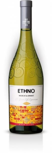 Вино Етно Мускат и Димят 0.75Л